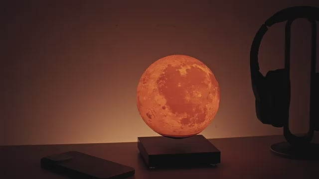 🌕 Lampe Lune Flottante